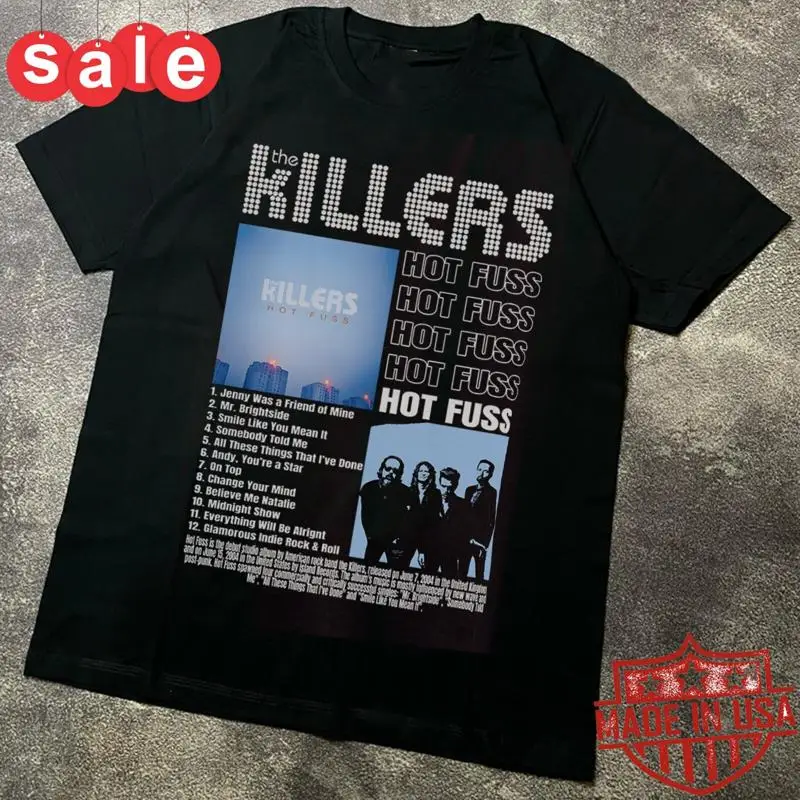 

Новый альбом Killers Hot Fuss для фанатов S 5XL, футболка SG712
