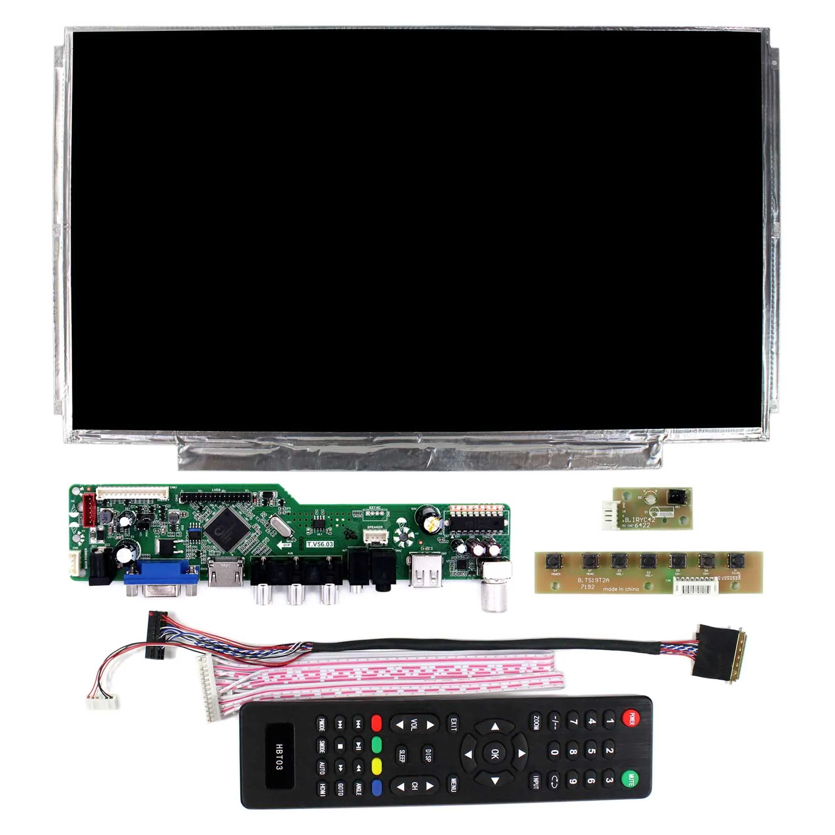 لوحة تحكم LCD ، I VGA AV USB f ، rux "، من من من من من نوع HDM ، lp133h2 ، N133BGE