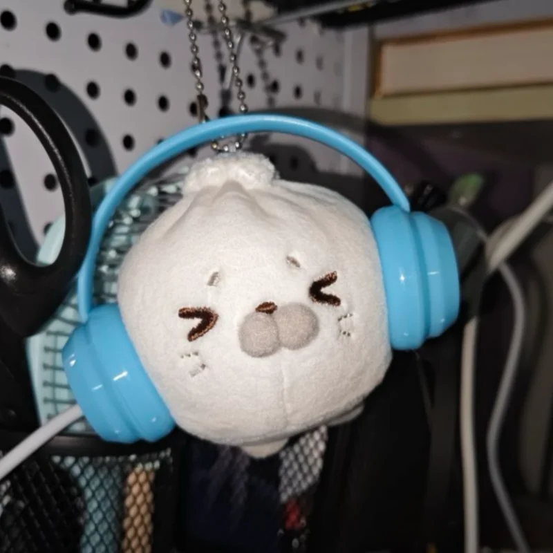 Joli petit gars bébé sceau en peluche jouet doux et mignon Baozi sceau bricolage pendentif porte-clés sac voiture décor cadeau d'hiver pour amis enfants