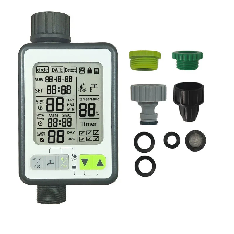 

Garden Irrigation System Timer Digital Programmable Garden Lawn Tap Automatic Controller Watering Tools For Lawn Sprinklers