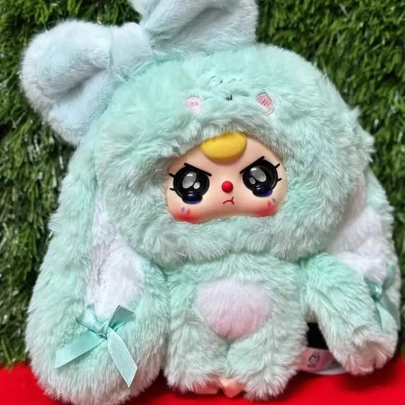 Baby Three Little Rabbit Returns Series Mysterious Plush Trendy Toy Blind Box Fashion Girl Backpack Pendant Decor Exquisite Gift