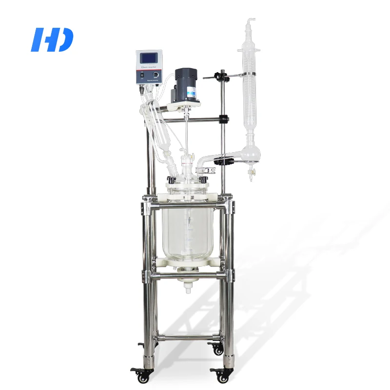 

New Product Double Layer Bioreactor Laboratory Extraction Glass Reactor