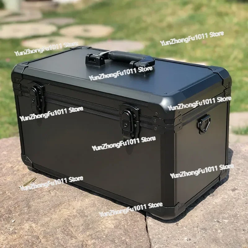 Aluminum Organizer Suitcase Large Hard Case Tool Storage Box Multifunctional Waterproof Safe Portable Toolbox for Car Mechanic