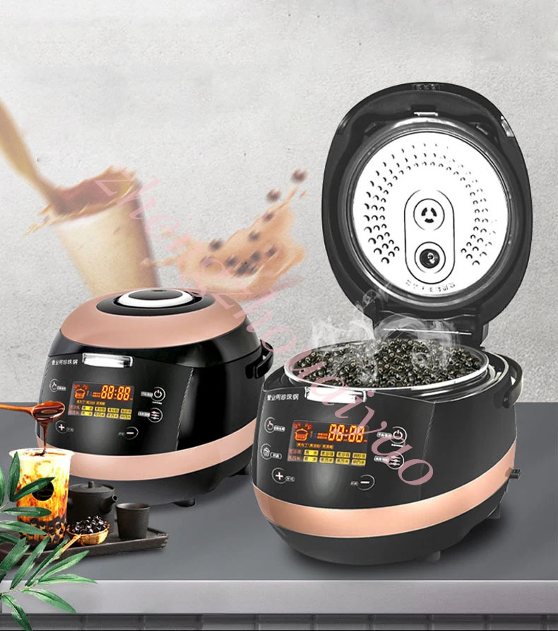 Electric Pearl Boiling Pot Large Capacity Sago Boiling Machine Bubble tea Cooker Milk Tea Shop Pearls Machine