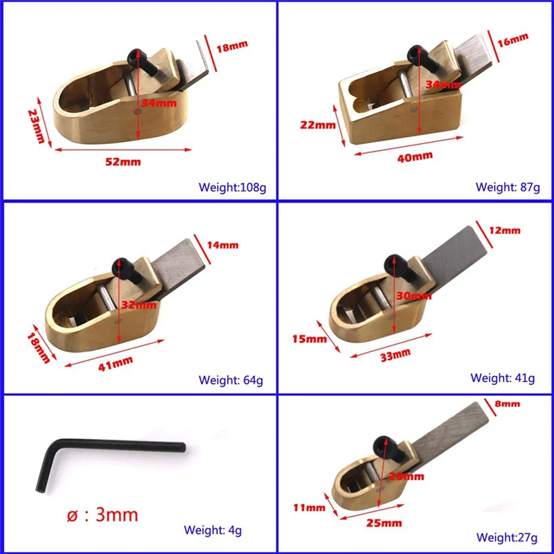 

Highly Recommended.Violin Thumb Planing Violin Making Tool,Copper