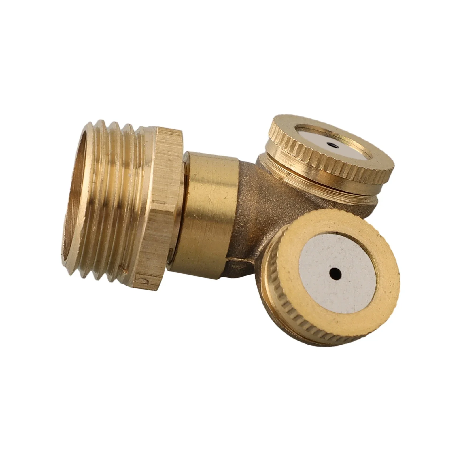 1pc 2-4 Holes Brass Spray Nozzle Mist Nozzles Water Garden Irrigation For DN15 Threaded Mist Nozzle Small Areas Lawn Green Belt