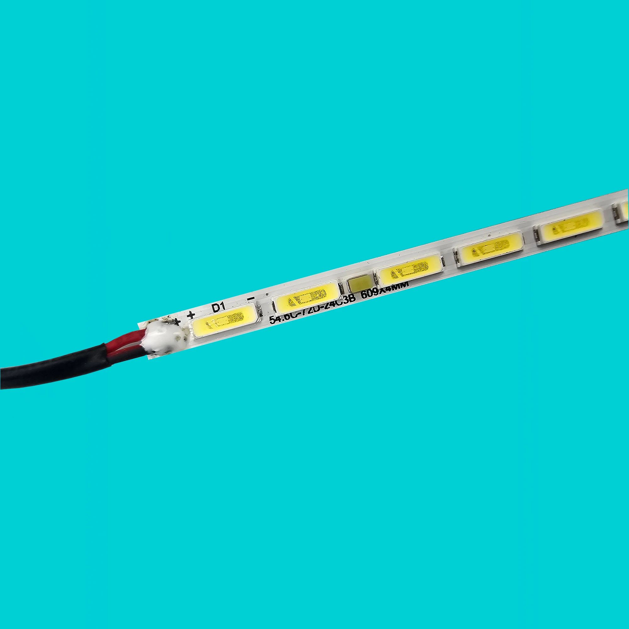 

LED backlight strip for FOYE-611MM (54.6) -3-24-72P-7020-DDX-4FZZ Silvertec 55" LED TV R-S6381