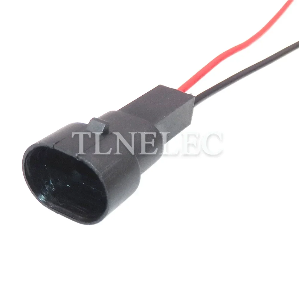 2 Pin Way Automobile Water Temperature Sensor Wiring Harness Socket With Wires Car Electrical Connectors 12162197