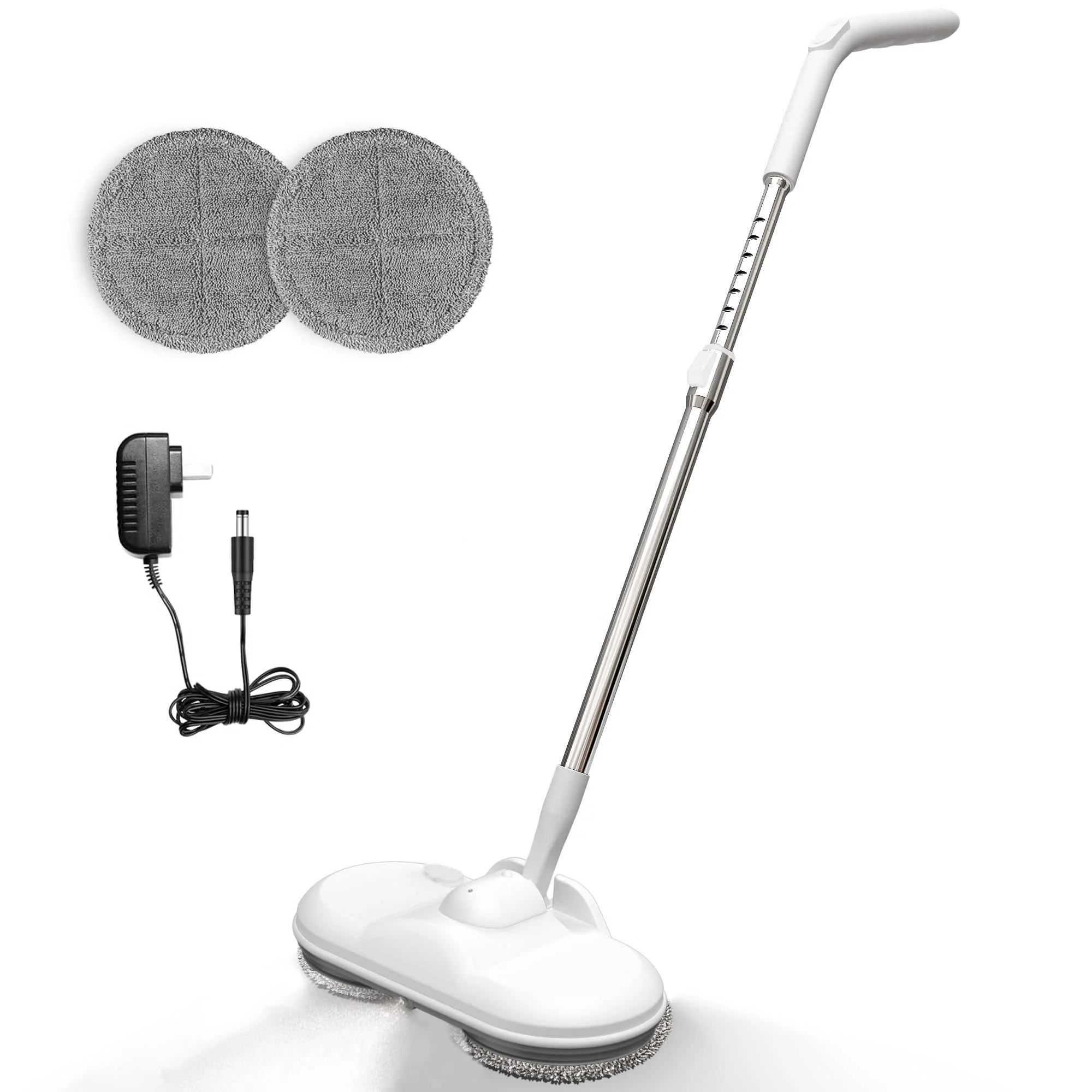 

PANCERKA Бытовая перезаряжаемая электрическая беспроводная машина для мытья полов с резервуаром для воды Электрическая швабра с регулируемым стержнем