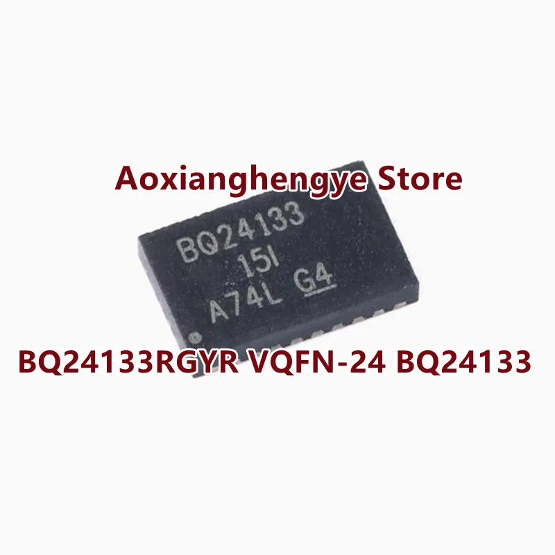 5PCS BQ24133RGYR VQFN-24 BQ24133 1.6-MHz Synchronous Switch-Mode Li-Ion and Li-Polymer Stand-Alone Battery