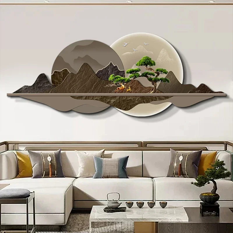 

Living Room Wall Clocks Art Mural Aesthetic Design Creative Wall Watch Silent Nordic Fashion Home Decoration
