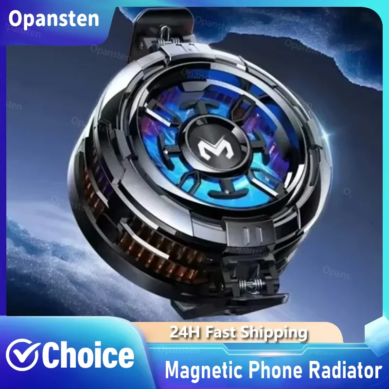 

Универсальный магнитный кулер для мобильных телефонов 2 в 1 MEMO CX08 с полупроводниковым охлаждением и вентилятором для iOS, Android, PUBG