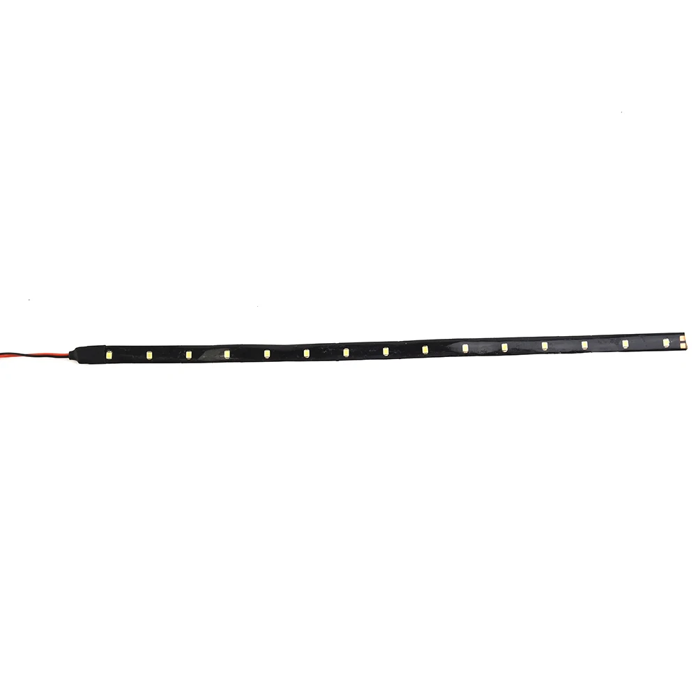 1X Flexible Strip Light 12V 30CM 15SMD Car LED Strip Light Ambient Light Waterproof Motorcycle Decorative Lamp Accessories