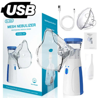 USB Medical Nebulizer Handheld  Adult Children Cough Compressor Sprayer Portable Compact Adjustable Nebulizer Home Nebulizer