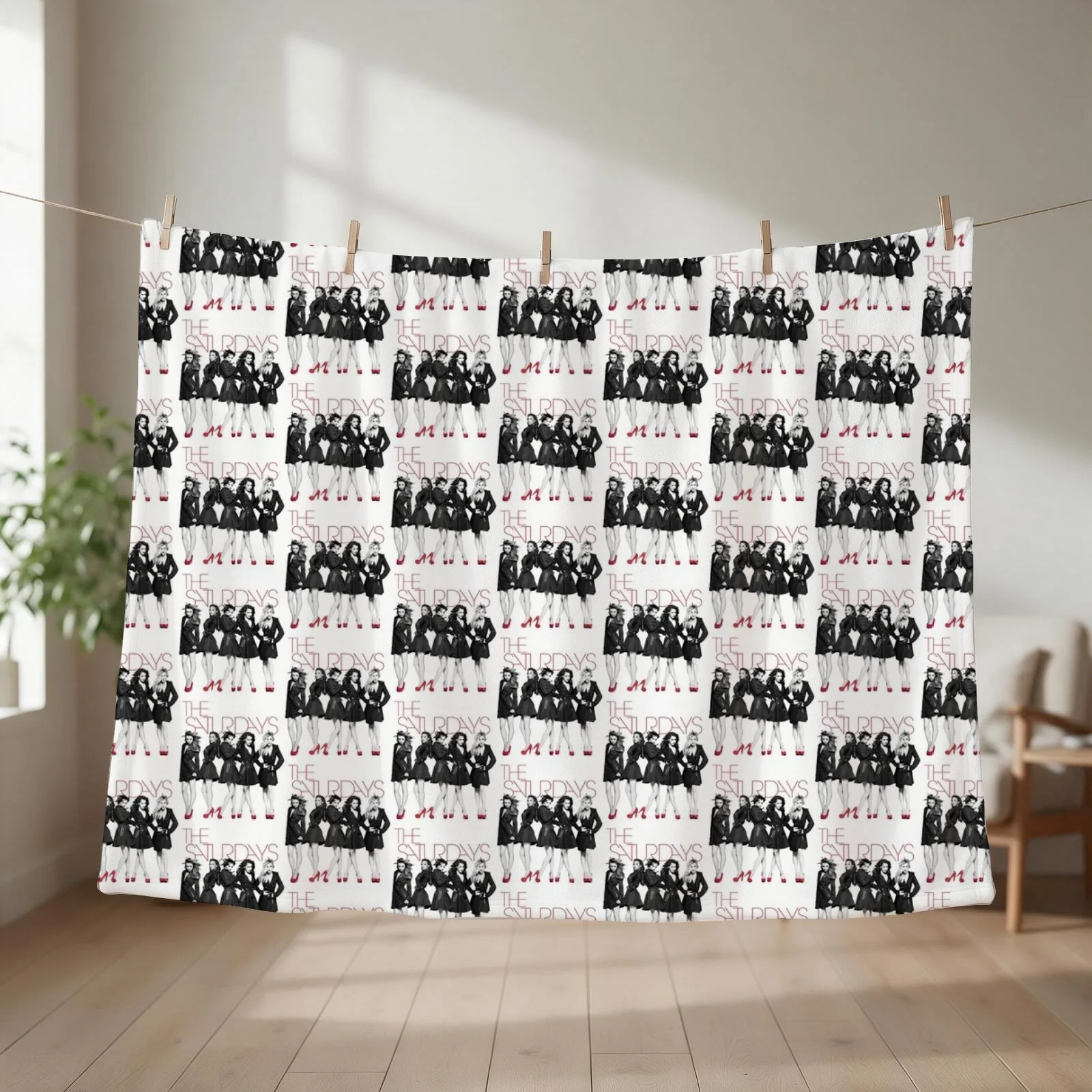New The Saturdays - Work Tour replica Throw Blanket Blankets For Sofas Bed Fashionable heavy to sleep Sofa Quilt Blankets