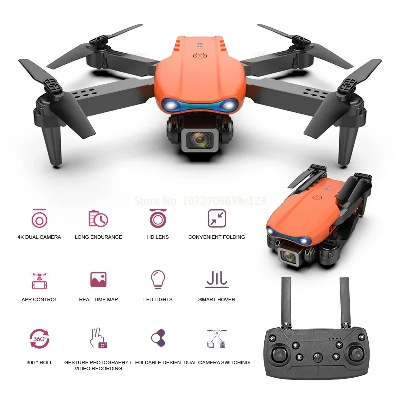 E99 Max-k3 Pro Mini Drone 4k Hd Camera Wifi Fpv Obstacle Avoidance Foldable Profesional Rc Dron Quadcopter Helicopter Toys Gifts