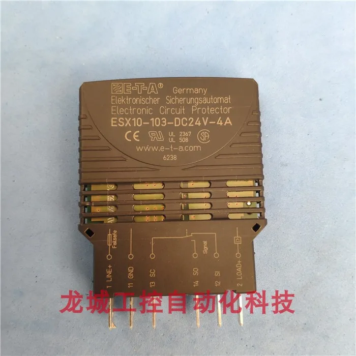 

Original Genuine German E-T-A ETA Relay ESX10-103-DC24V-4A In Stock