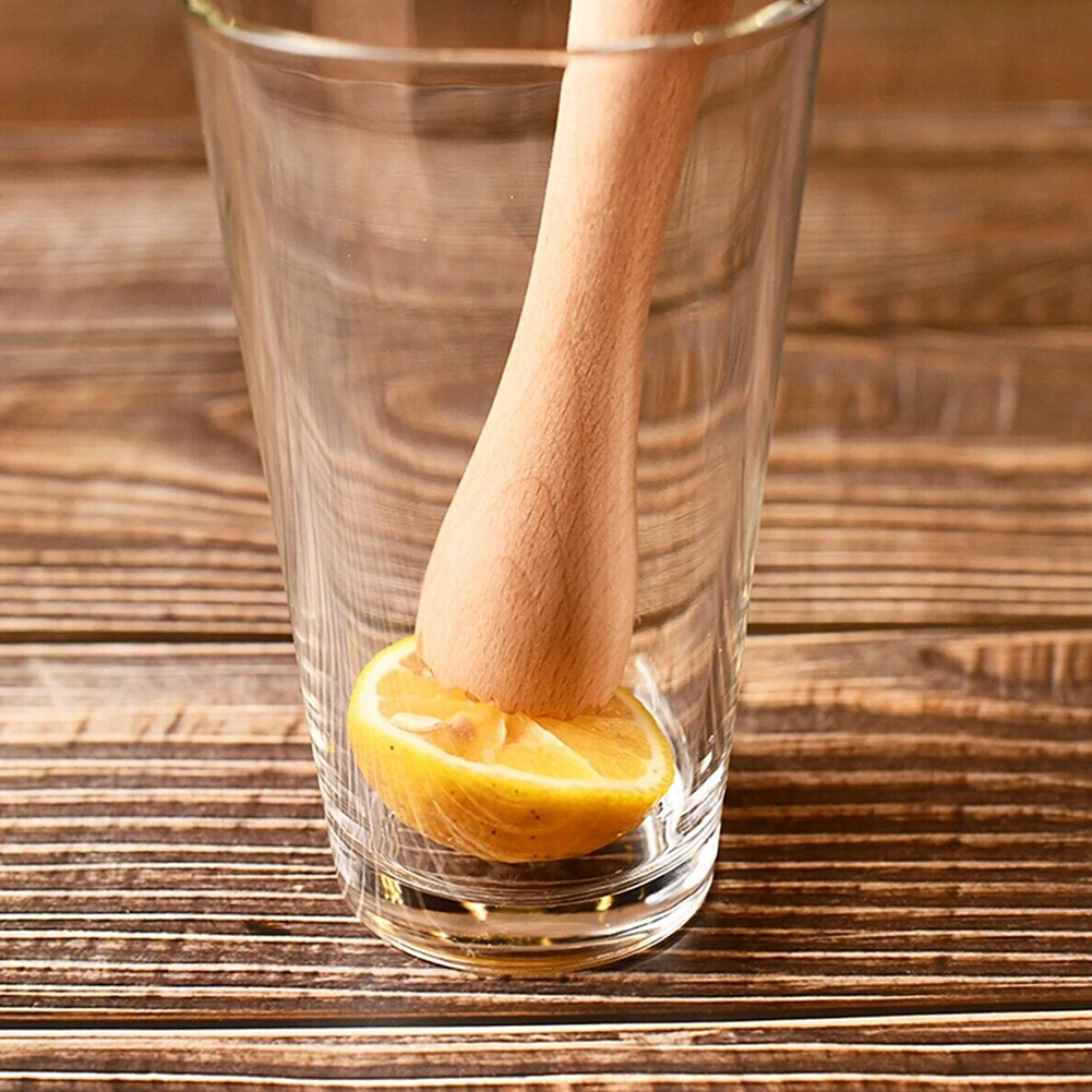 Cocktailmuddler van beukenhout - Muddler Cocktail Bar recensie en prijs