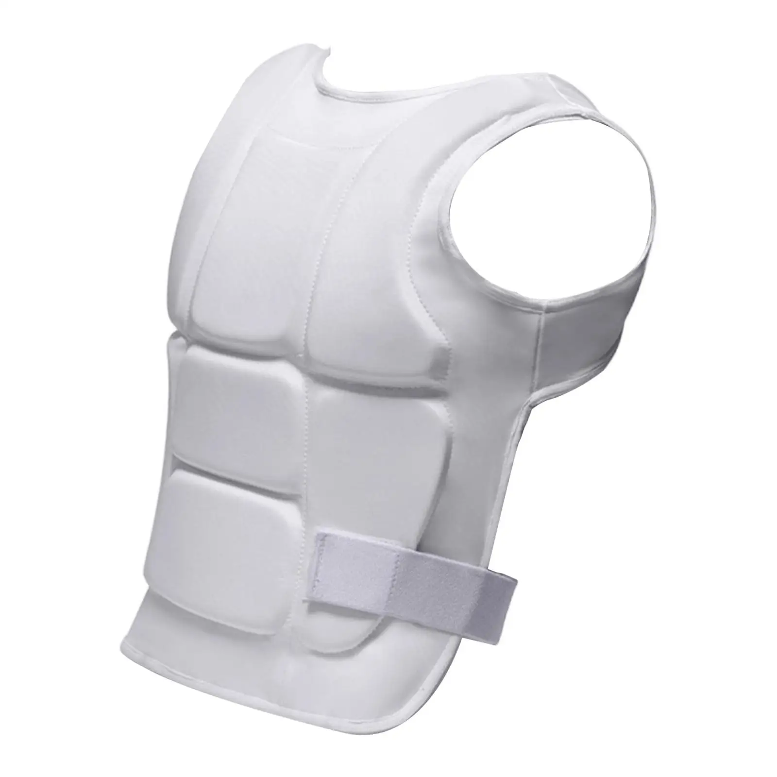 Protective Chest Shield Build Karate Flexible Training Vest for Muay Thai Kickboxing Belly Safety Sparring Gear