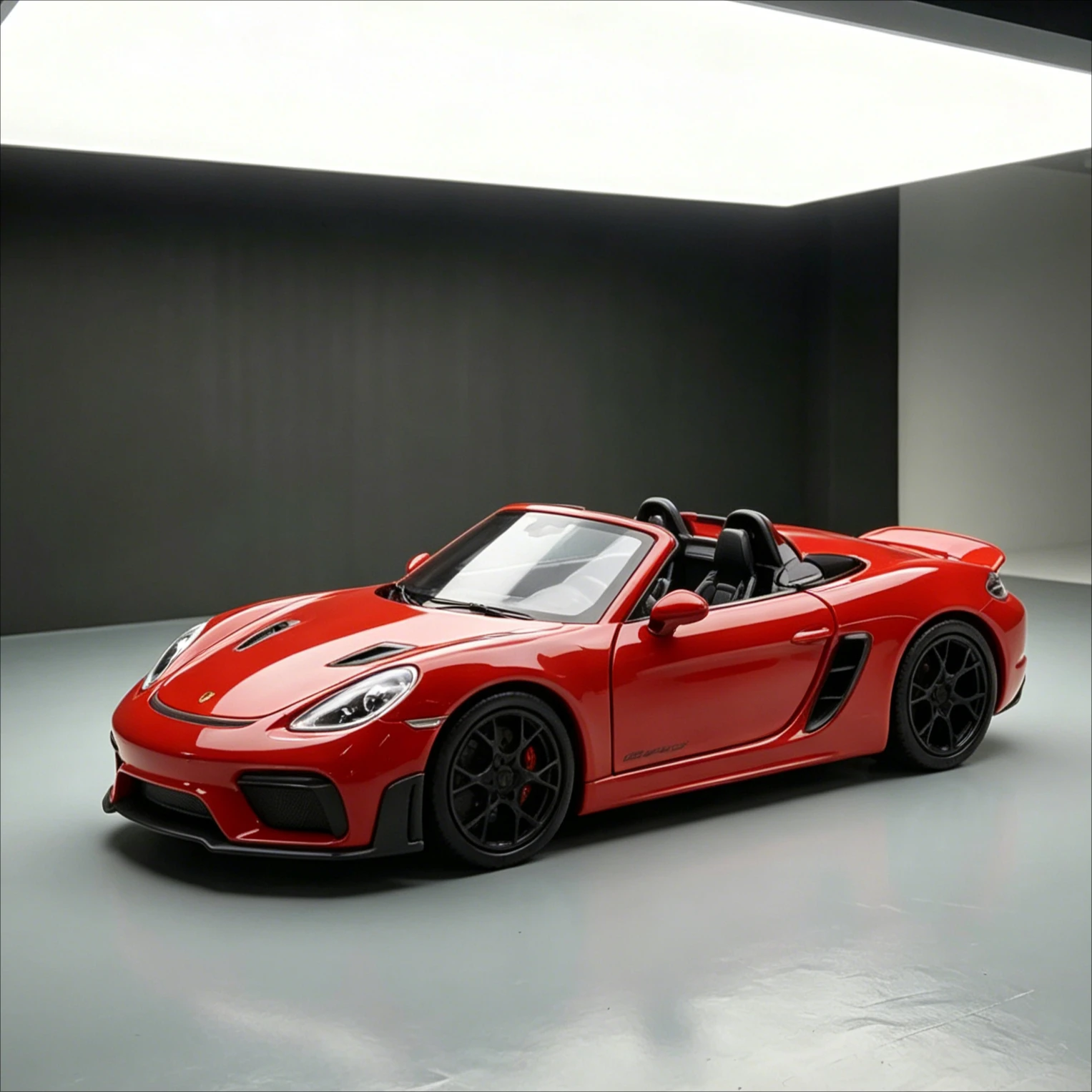 

1:36 Scale WELLY Porsche 718 Spyder RS Convertible, Simulation Alloy Car Model