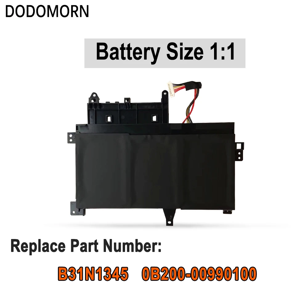 DODOMORN 100% New B31N1345 11.4V 48WH High Quality Laptop Battery For ASUS Transformer Book Flip TP500L TP500LA TP500LN In Stock