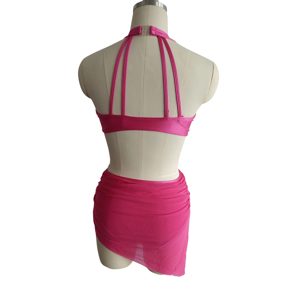 Traje de cuerpo de ballet de baile moderno para niñas, traje de entrenamiento, baile escolar, actuación, malla de Nailon/Lycra, venta al por menor y al por mayor