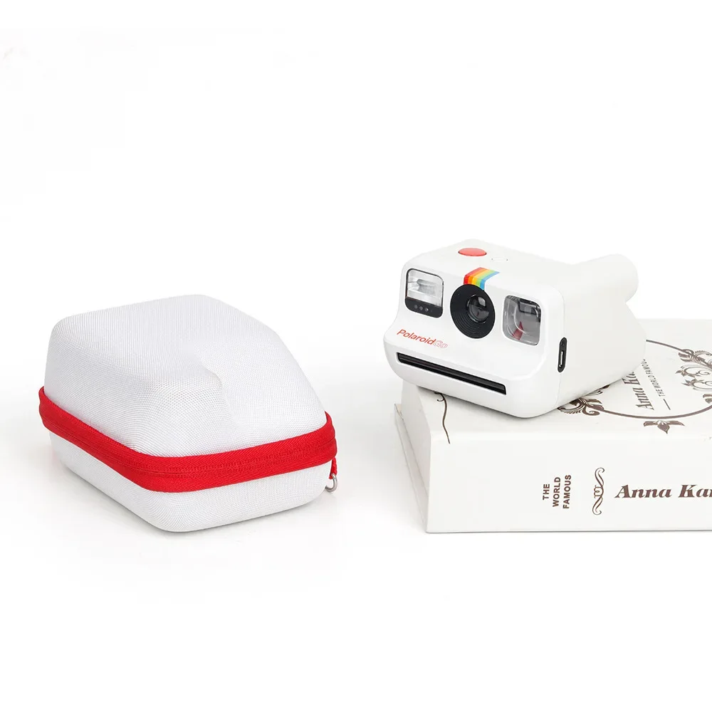 حقيبة تخزين كاميرا فورية جديدة مقاومة للصدمات ومضادة للسقوط حقيبة حمل صلبة محمولة مقاومة للاهتراء غطاء حماية لـ Polaroid Go
