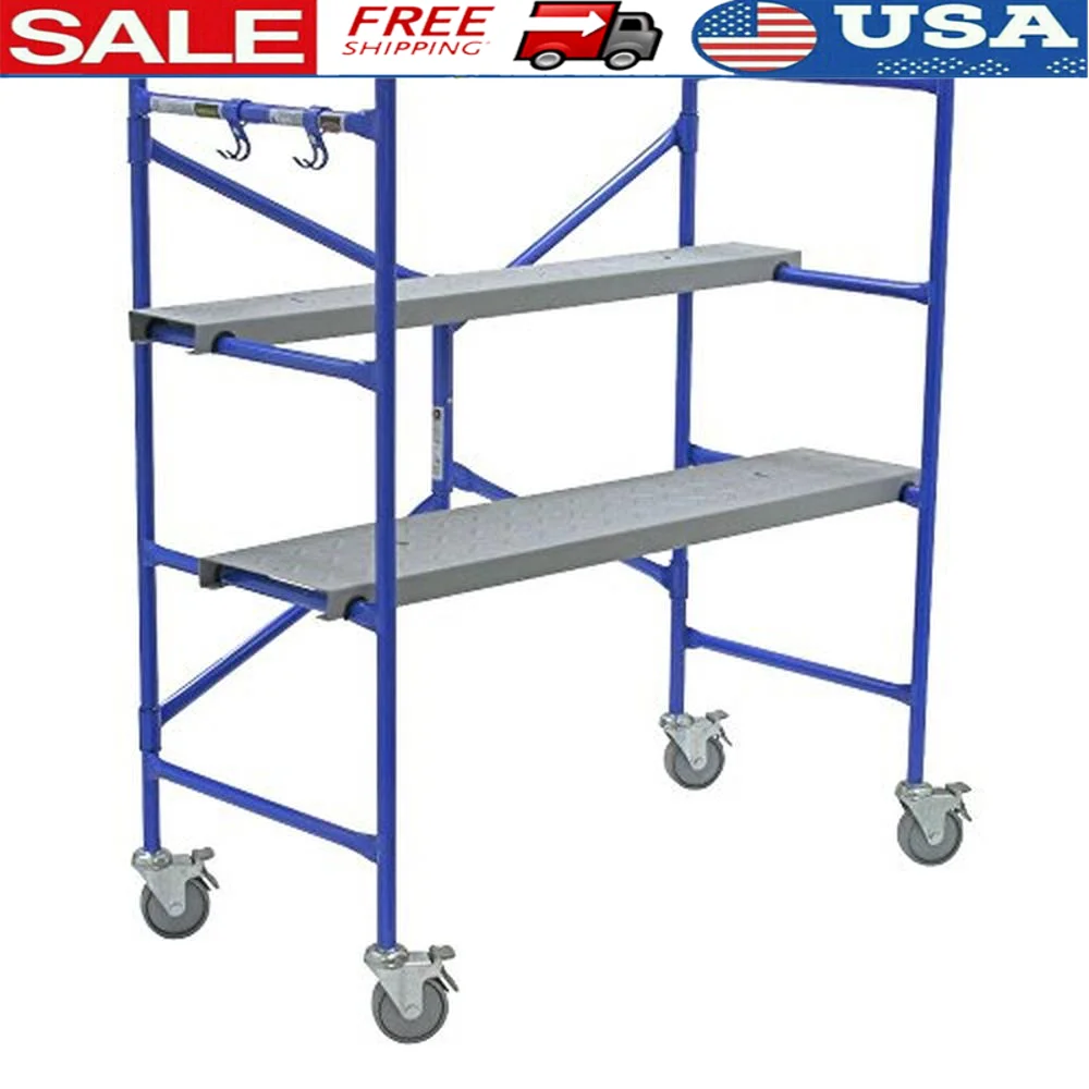 Heavy Duty Metal Scaffold 500lb Capacity Portable SCAFFOLD PS-48