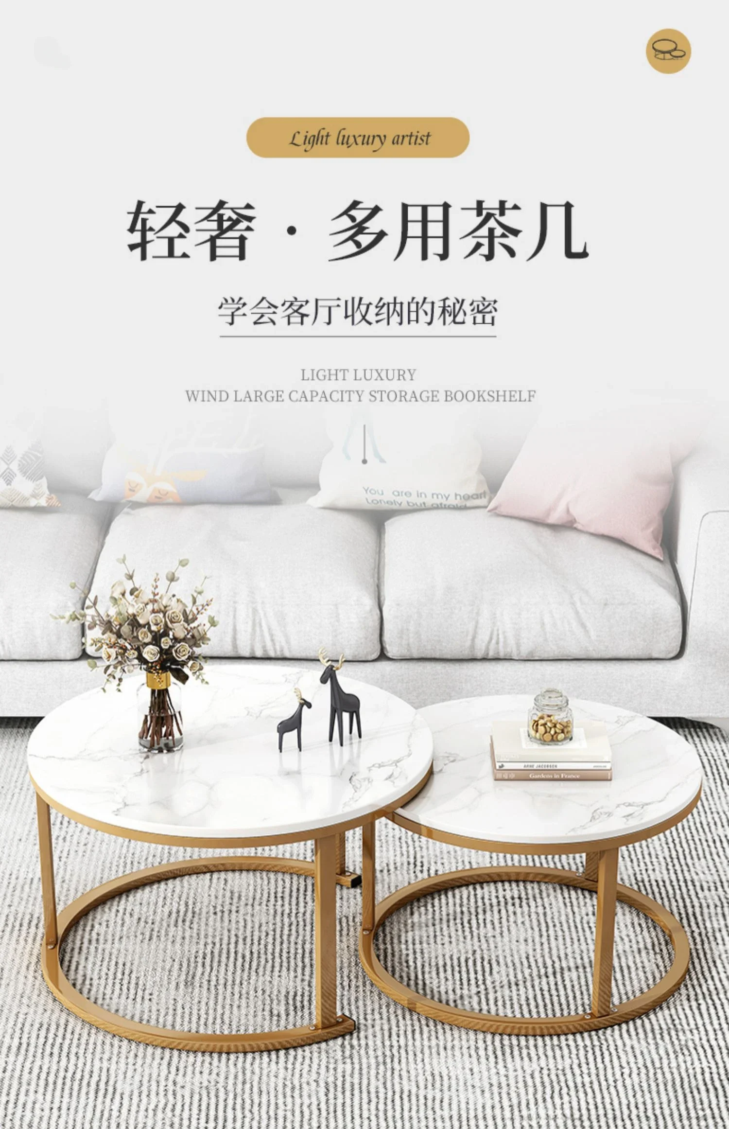 

-Design Modern Coffee Tables Living Room Premium Glam Minimalist Unique Koffietafels Home Decorative