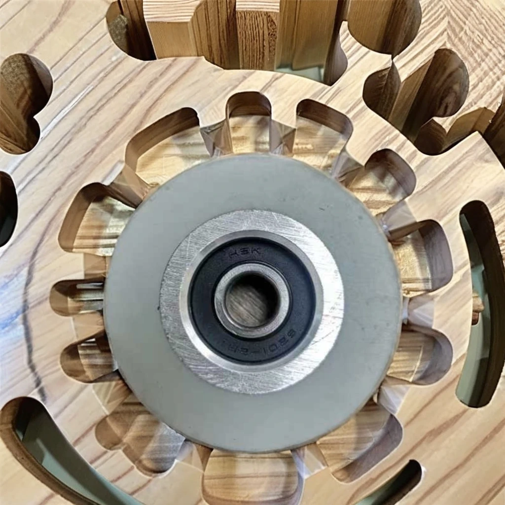 Automatic Edge Banding Machine Accessories Rubber Wheel Tracking Wheel