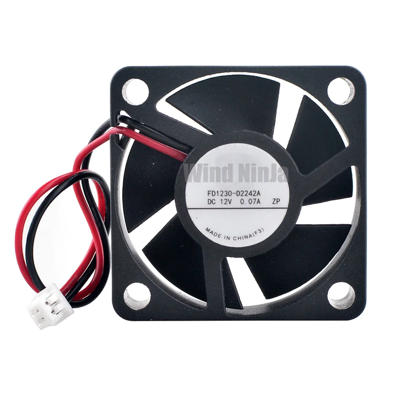 FD1230-D2242A 3cm 30mm fan 30x30x10mm DC12V 0.07A 2pin Double ball bearing micro cooling fan for router printers