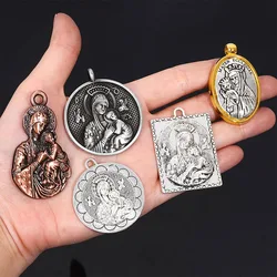Catholic Virgin Mary Santa Ana Medal,