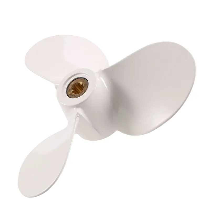 A54K-7 1/2X7 For 4Hp 5Hp 6Hp For 9 Tooth Spine Aluminium Propellers Outboard Boat Motors Marine Propeller 6E0-45943-01-El