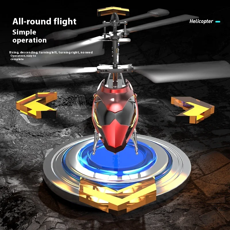 New 3.5-Way Remote-Controlled Helicopter Usb Charging, Shock Resistant And Anti-Collision Remote-Controlled Airplane Model Toy