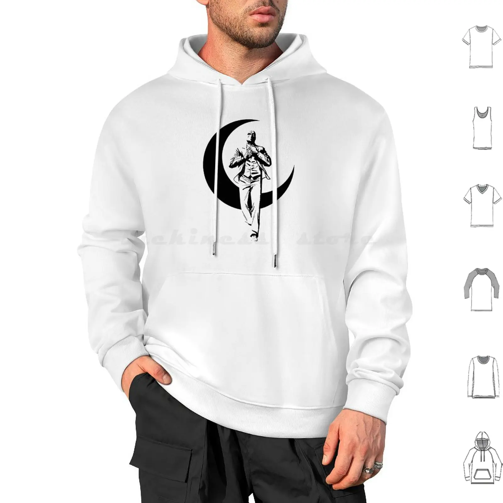 Mr Knight Hoodies Long Sleeve Moonknight Moon Knight Comics Moon Knight Oscar Issac Oscar Moon Knight Movie Khonshu