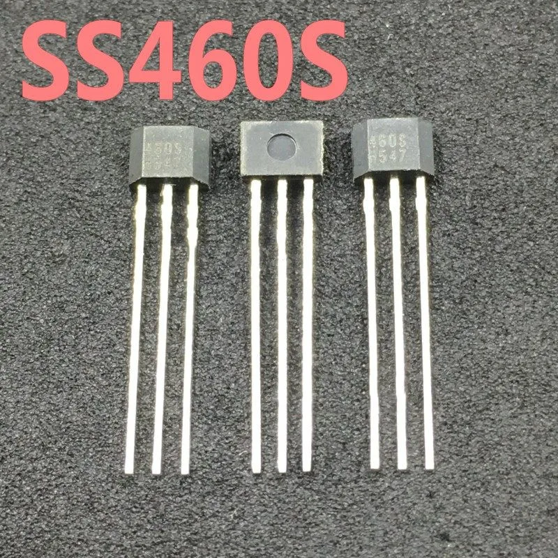 10PCS SS460S Marked 460S Through-Hole Bipolar Latching Hall Element - High Sensitivity Hall Sensor