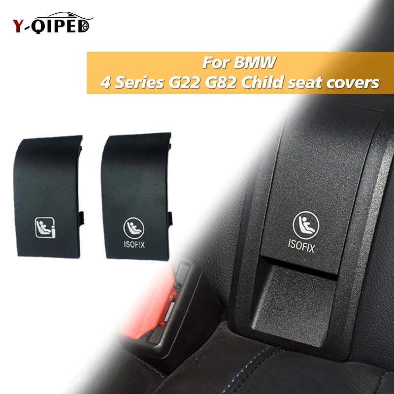 

Car child safety seat cover plate suitable for BMW 4 Series G Series G22 G82 seat safety buckle 420i 430i M440i Coupe