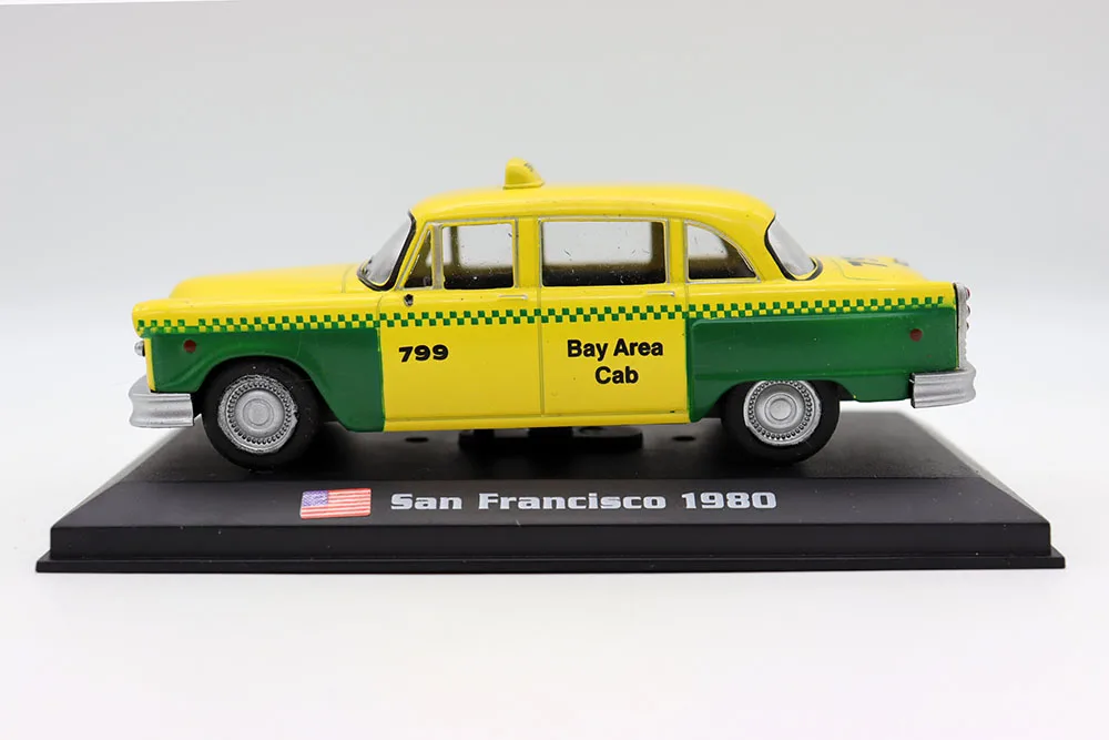 

Taxis of the World 1:43 Scale San Francisco 1980 Diecast alloy toy cars model for collection gift