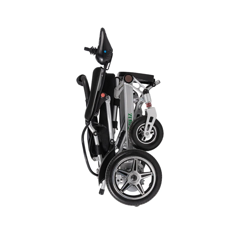 120KG Load Capacity Strong E-Wheelchair With 360 Degree Controller Handicapped Li-ion Battery Electric Scooter