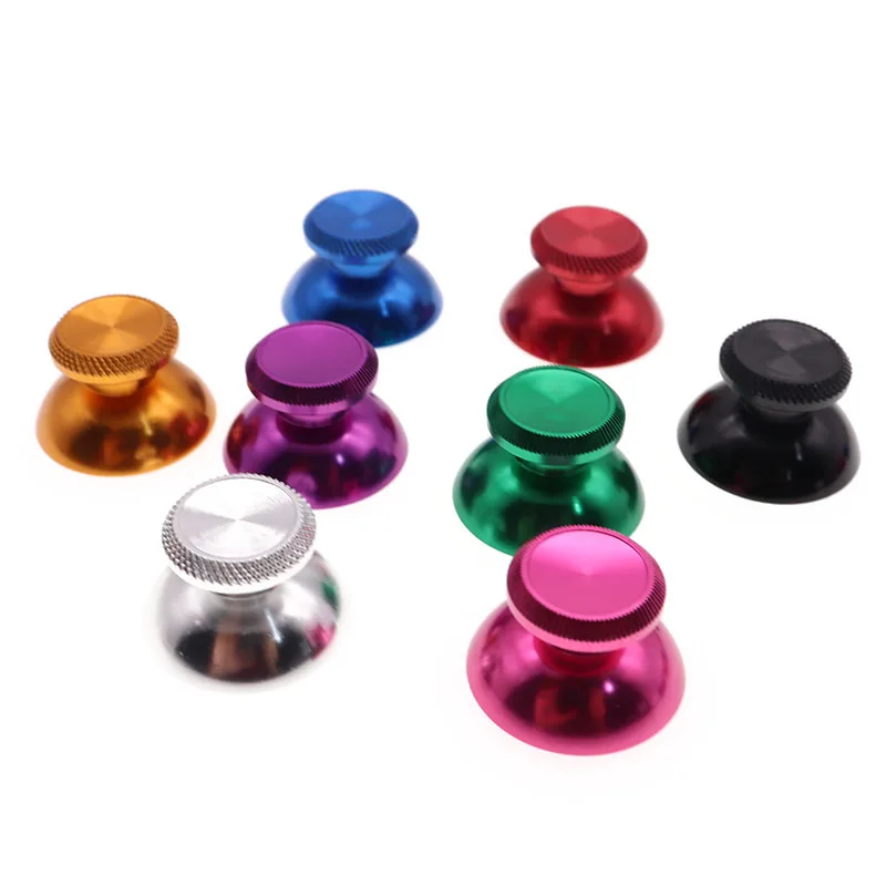 1 Đôi Kim Loại Analog Cần Điều Khiển Ngón Tay Cái Gậy Cầm Nắp Cho Sony DualSense 5 PS5 Tự Dùng Ốp Lưng