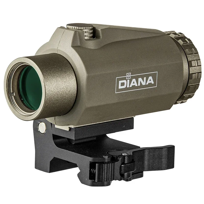 

High-quality red dot telescope DIANA 1X22, featuring a reflective reticle and a 3x holographic telescope