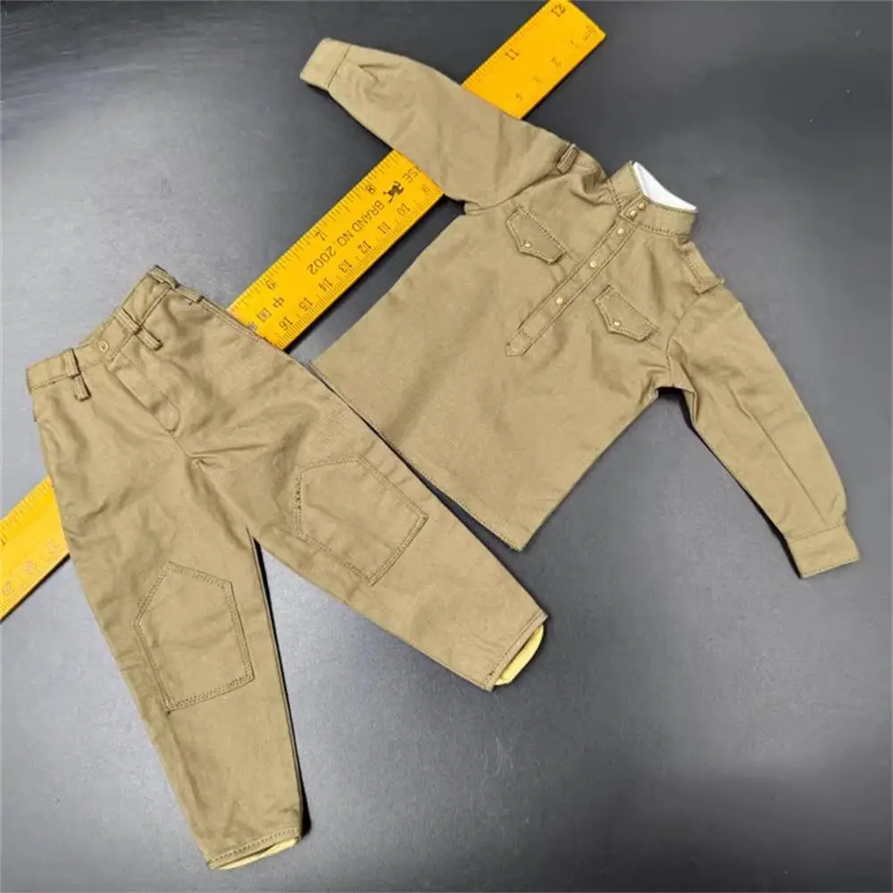 

1/6 Marsdivine C-033 Soviet Soldier Doll Tank Toys Model Uniform Medals Tops Pant Waist Belt Cap Accessories For 12" Action Doll