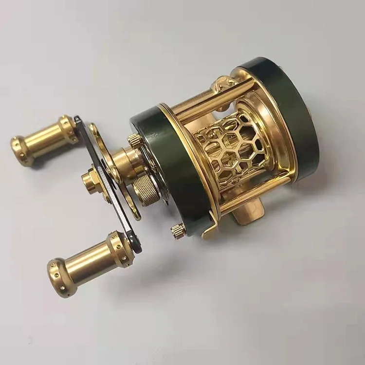 بكرة الطبل جميع بكرة الصيد المعدنية