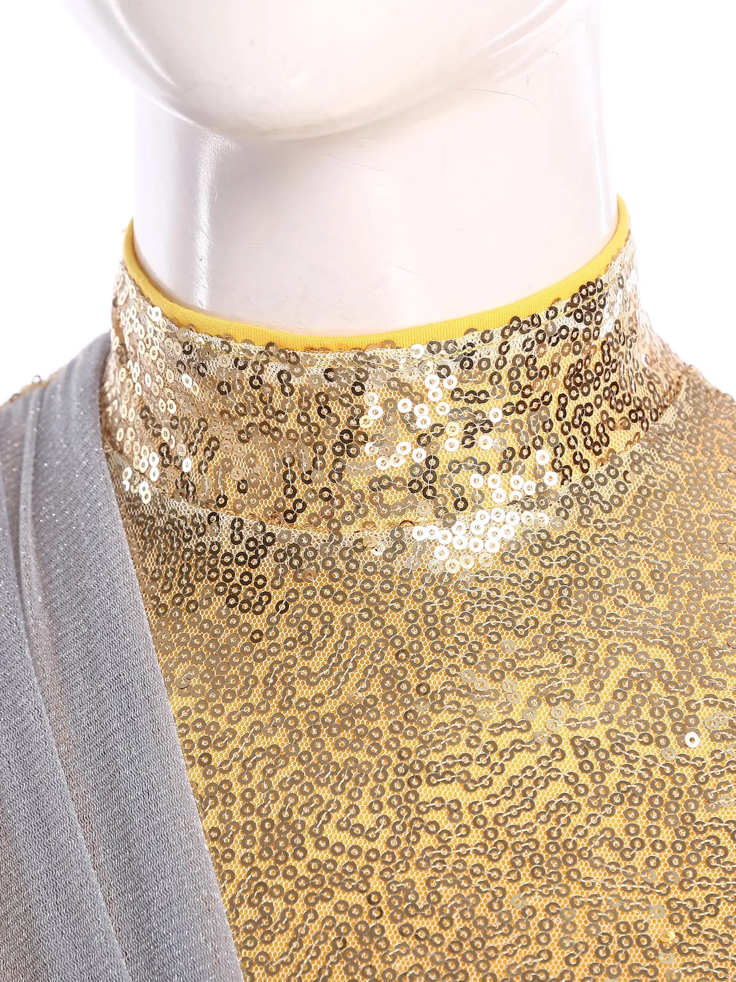 المرأة العبادة زي الترتر الكنيسة جوقة الليتورجية بذلة الثناء تراكب فضفاض Catsuit الأداء الغنائي الحديث زي