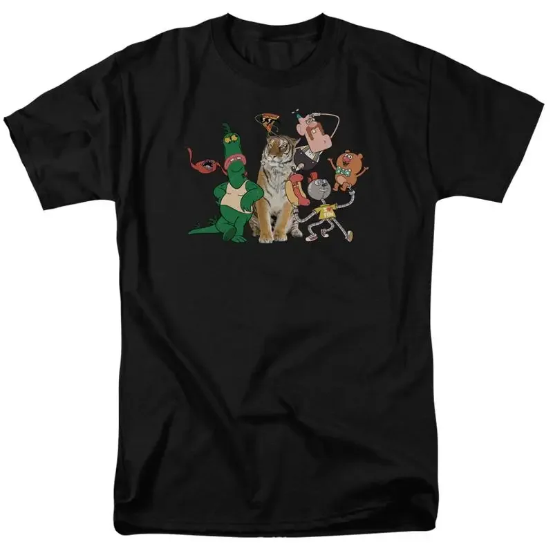 Camiseta masculina licenciada do grupo UNCLE GRANDPA GROUP SM 6XL