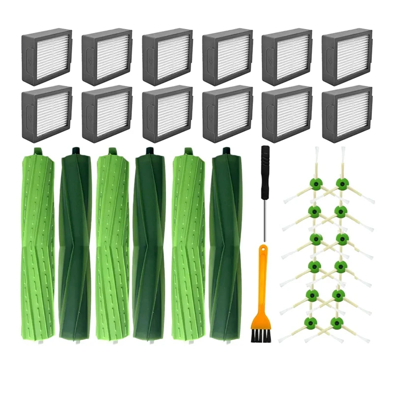 

For Irobot Roomba I1, I3, I4, I5, I6, I7, I8, E5, E6, E7 Replacement Accessories Main Side Brush Hepa Filter