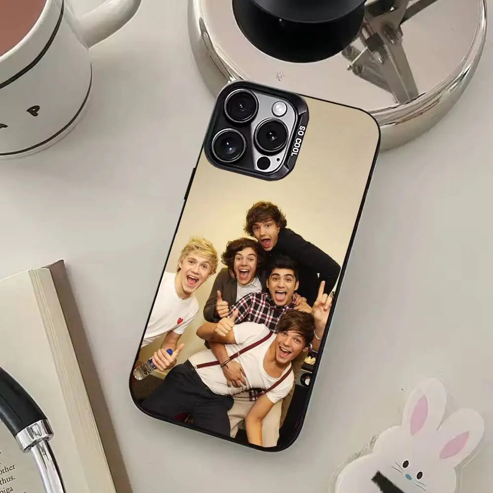 One D-Direction-ES Band OD Phone Case For iPhone 17, 16,15,14,13,12,11 Plus,Pro Max, Colorful Silver Funda Cover