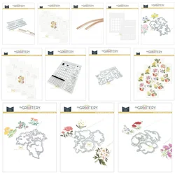 New 2025 Calendar Pages Metal Cutting Dies for DIY Scrapbooking Crafts Dies Cut Stencils Maker Photo Album Template Handmade