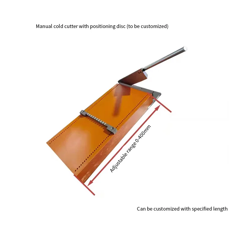 Manual Wire Guillotine Heavy Duty Sharp Blade Anti Slip Straight Cut For Soft Materials Durable High Efficiency
