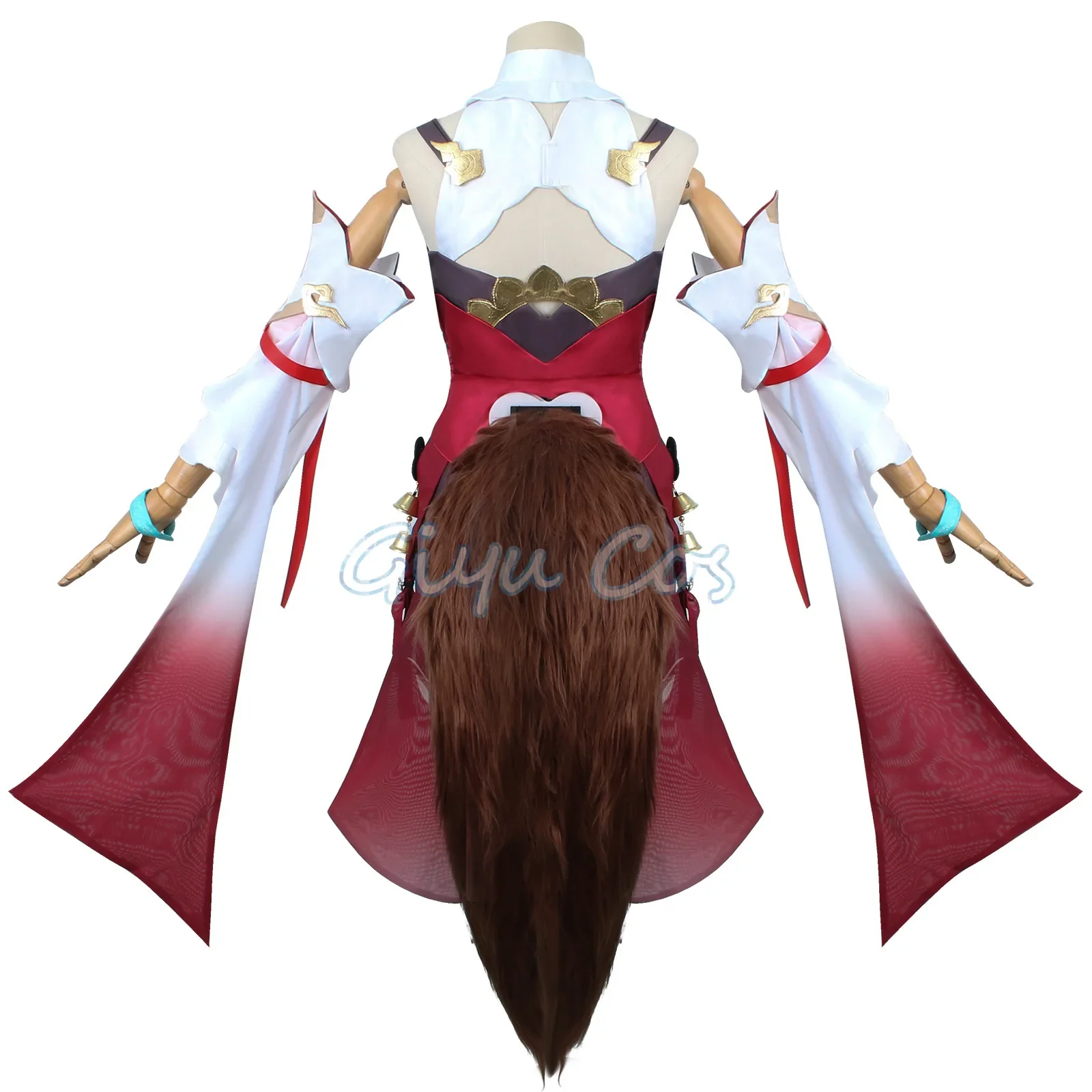 Costume de Cosplay Tingyun pour Femme, Uniforme de Carnaval, Anime, Halloween, Jeu